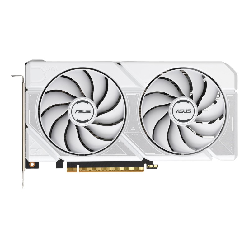 Graphics Card|ASUS|NVIDIA GeForce RTX 5060|8 GB|GDDR7|128 bit|PCIE 5.0 16x|Dual Slot Fansink|DUAL-RTX5060-O8G-WHITE Graphics Card|ASUS|NVIDIA GeForce RTX 5060|8 GB|GDDR7|128 bit|PCIE 5.0 16x|Dual Slot Fansink|DUAL-RTX5060-O8G-WHITE