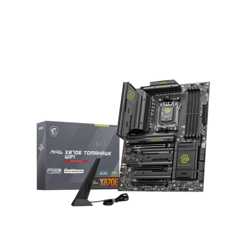 Mainboard|MSI|AMD X870E|SAM5|ATX|Memory DDR5|Memory slots 4|3xPCI-Express 16x|4xM.2|1xAudio-In|1xAudio-Out|4xUSB 2.0|2xUSB 3.2|3 Mainboard|MSI|AMD X870E|SAM5|ATX|Memory DDR5|Memory slots 4|3xPCI-Express 16x|4xM.2|1xAudio-In|1xAudio-Out|4xUSB 2.0|2xUSB 3.2|3