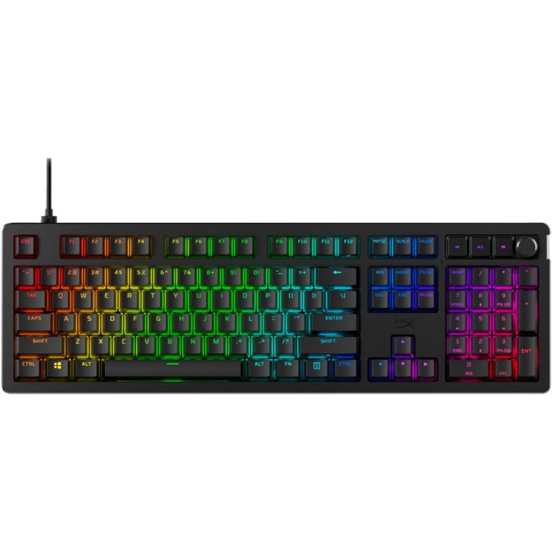KEYBOARD ALLOY RISE BLACK/7G7A3AA ABA HYPERX KEYBOARD ALLOY RISE BLACK/7G7A3AA ABA HYPERX