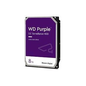 HDD|WESTERN DIGITAL|Purple|8TB|SATA 3.0|256 MB|7200 rpm|3,5"|WD8002PURP