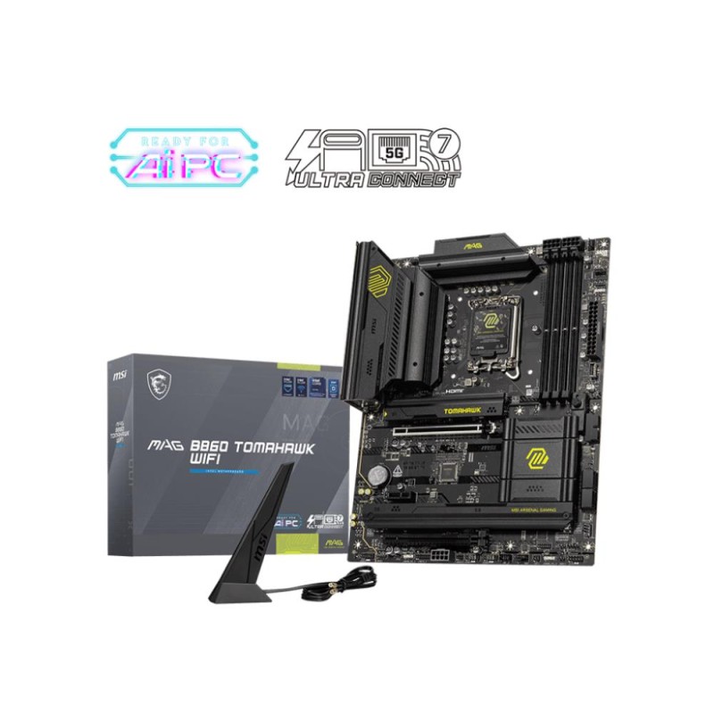 Mainboard|MSI|Intel B860 Express|LGA1851|ATX|Memory DDR5|Memory slots 4|1xPCI-Express 4.0 1x|1xPCI-Express 4.0 4x |1xPCI-Express Mainboard|MSI|Intel B860 Express|LGA1851|ATX|Memory DDR5|Memory slots 4|1xPCI-Express 4.0 1x|1xPCI-Express 4.0 4x |1xPCI-Express