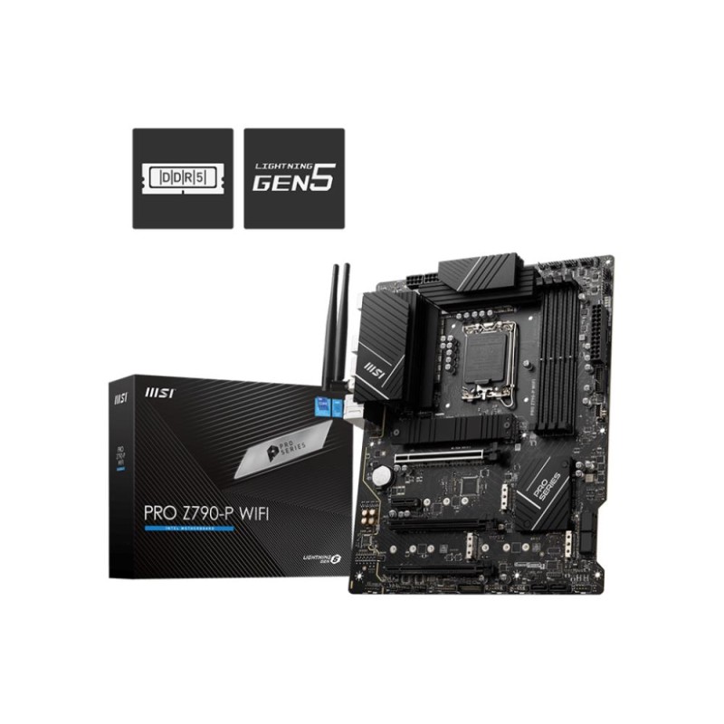 Mainboard|MSI|Intel Z790|LGA1700|ATX|Memory DDR5|Memory slots 4|1xPCI-Express 1x|3xPCI-Express 16x|4xM.2|1xHDMI|1xDisplayPort|4x Mainboard|MSI|Intel Z790|LGA1700|ATX|Memory DDR5|Memory slots 4|1xPCI-Express 1x|3xPCI-Express 16x|4xM.2|1xHDMI|1xDisplayPort|4x