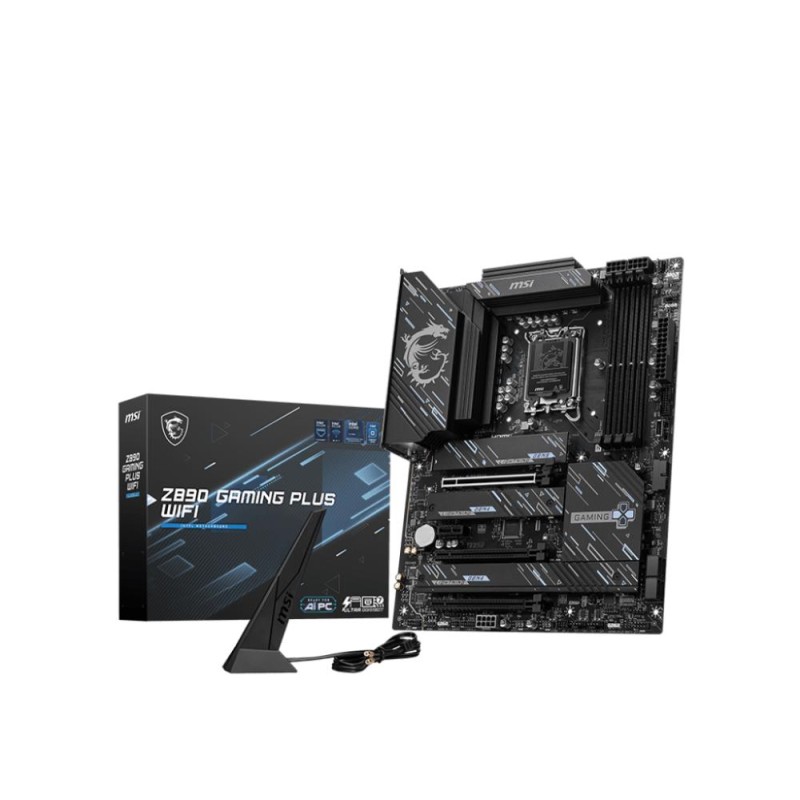 Mainboard|MSI|Intel Z890|LGA1851|ATX|Memory DDR4|Memory slots 4|1xPCI-Express 4.0 1x|2xPCI-Express 4.0 4x |1xPCI-Express 5.0 16x Mainboard|MSI|Intel Z890|LGA1851|ATX|Memory DDR4|Memory slots 4|1xPCI-Express 4.0 1x|2xPCI-Express 4.0 4x |1xPCI-Express 5.0 16x