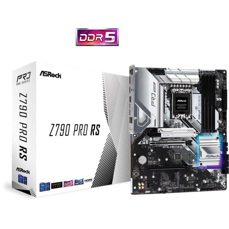 Mainboard|ASROCK|Intel Z790|LGA1700|ATX|Memory DDR5|Memory slots 4|2xPCI-Express 3.0 1x|1xPCI-Express 4.0 16x|1xPCI-Express 5.0 Mainboard|ASROCK|Intel Z790|LGA1700|ATX|Memory DDR5|Memory slots 4|2xPCI-Express 3.0 1x|1xPCI-Express 4.0 16x|1xPCI-Express 5.0