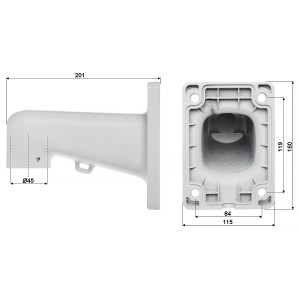 IP SPEED DOME CAMERA SD5A245GB-HNR - 1080p 3.95 ... 177.75 mm DAHUA