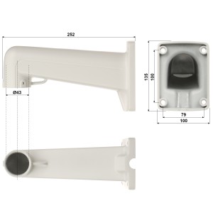 IP SPEED DOME CAMERA OMEGA-50P36-24 - 5 Mpx 4.6 ... 165 mm