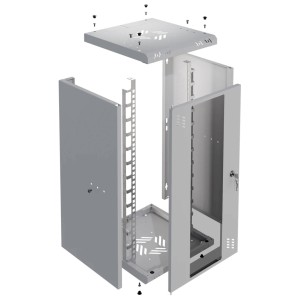 HANGING RACK CABINET S-RC10-12U-300GG STALFLEX