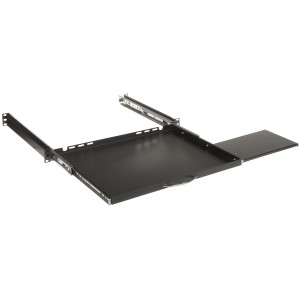 ADJUSTABLE DRAWER FOR KEYBOARD AND MOUSE RSR19-1U-350B-KM STALFLEX