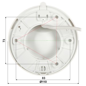 IP-KAAMERA IPC-T22EP-C Wi-Fi TURRET SE - 1080p 2.8 mm IMOU