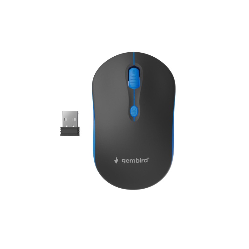 MOUSE USB OPTICAL WRL BLACK/BLUE MUSW-4B-03-B GEMBIRD MOUSE USB OPTICAL WRL BLACK/BLUE MUSW-4B-03-B GEMBIRD