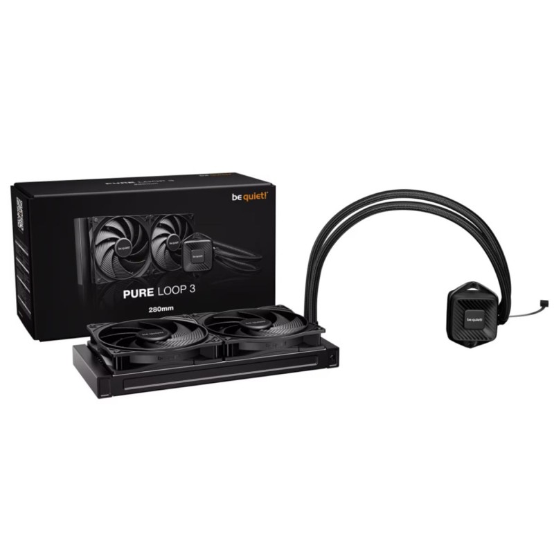 CPU COOLER S_MULTI/PURE LOOP 3 BW028EU BE QUIET CPU COOLER S_MULTI/PURE LOOP 3 BW028EU BE QUIET