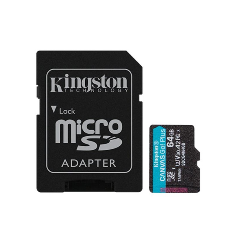 MEMORY MICRO SDXC 64GB UHS-I/W/ADAPTER SDCG4/64GB KINGSTON MEMORY MICRO SDXC 64GB UHS-I/W/ADAPTER SDCG4/64GB KINGSTON