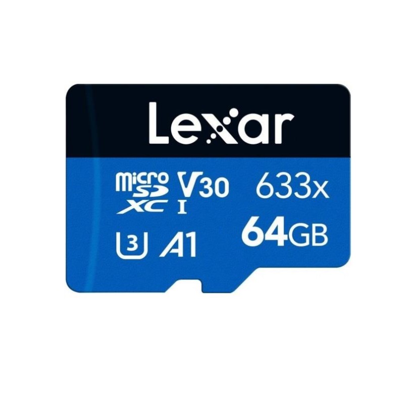 MEMORY MICRO SDXC 64GB UHS-I/LMS0633064G-BNNNG LEXAR MEMORY MICRO SDXC 64GB UHS-I/LMS0633064G-BNNNG LEXAR