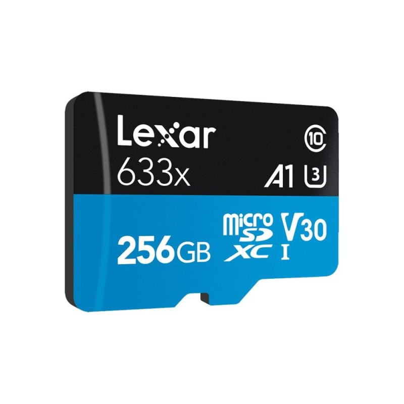 MEMORY MICRO SDXC 256GB UHS-I/W/ADAPTER LSDMI256BB633A LEXAR MEMORY MICRO SDXC 256GB UHS-I/W/ADAPTER LSDMI256BB633A LEXAR
