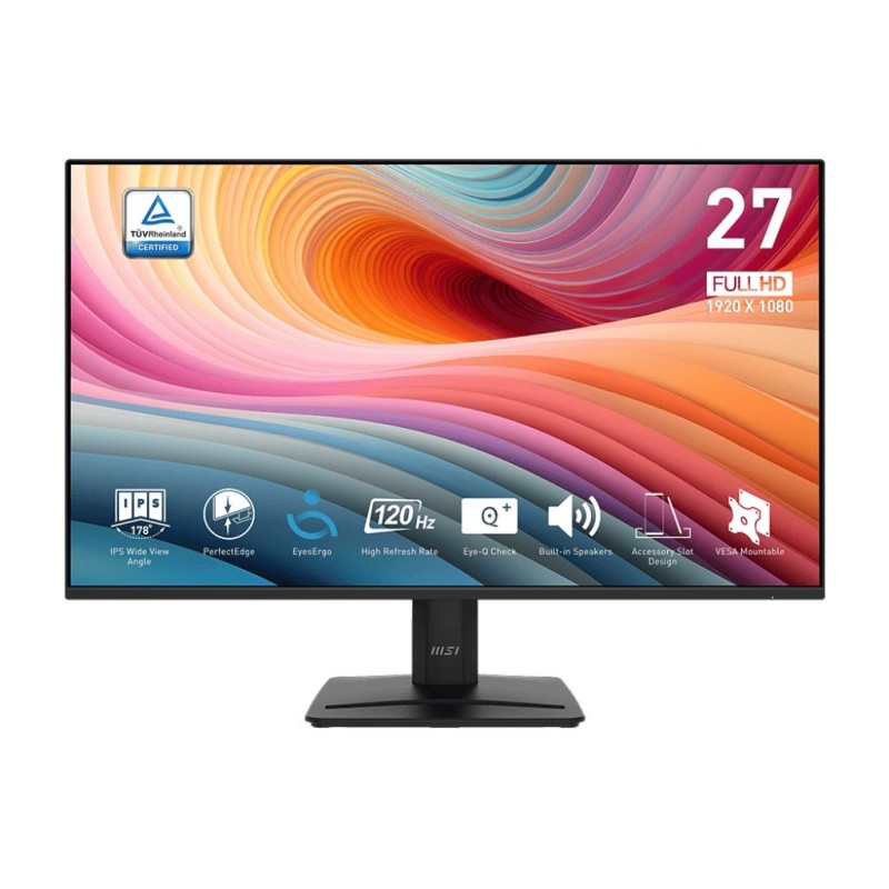 LCD Monitor|MSI|PRO MP275 E2|27"|Business|Panel IPS|1920x1080|16:9|120 ??|1 ms|Speakers|PROMP275E2