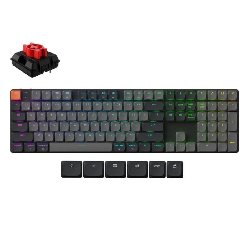 KEYBOARD WRL K5 RGB/BLACK K5X-H1 KEYCHRON