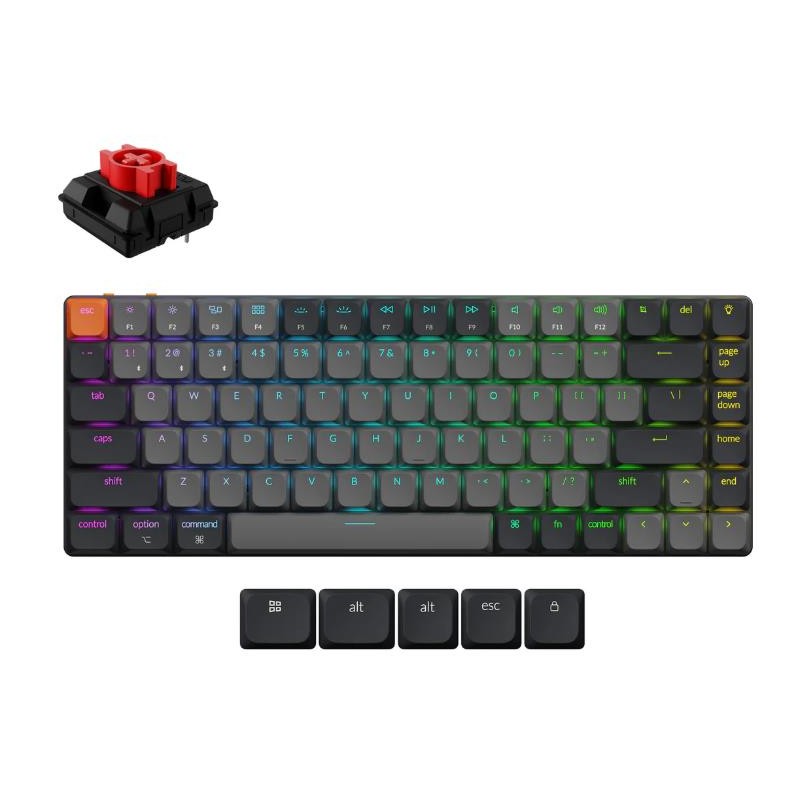 KEYBOARD WRL K3 RGB/BLACK K3X-B1 KEYCHRON KEYBOARD WRL K3 RGB/BLACK K3X-B1 KEYCHRON