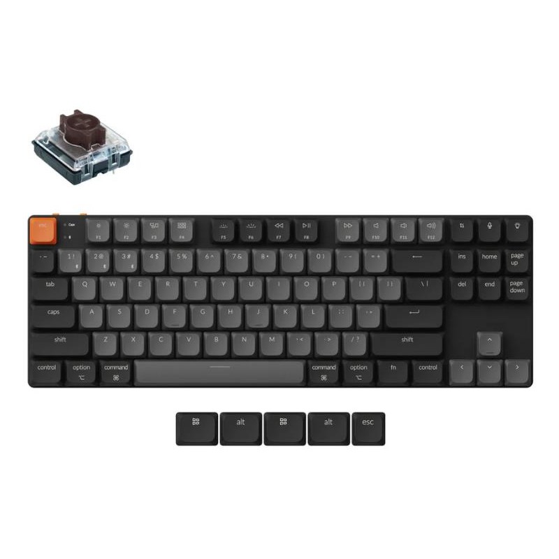 KEYBOARD WRL K1/BLACK K1X-A3 KEYCHRON KEYBOARD WRL K1/BLACK K1X-A3 KEYCHRON