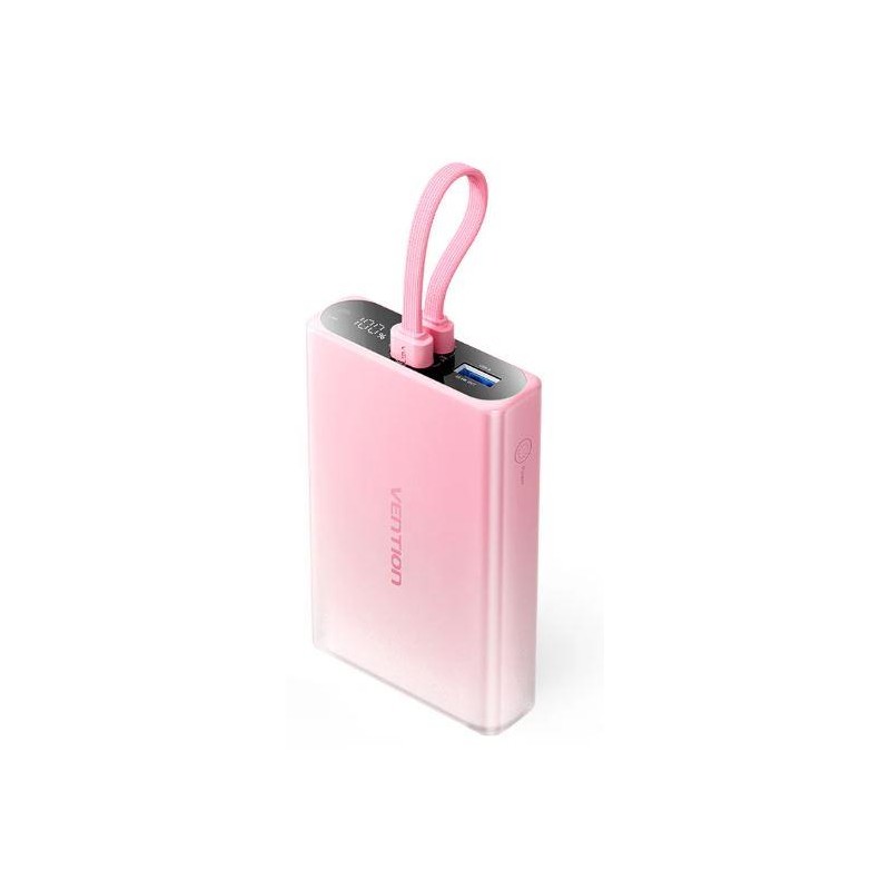 POWER BANK USB 10000MAH 22.5W/PINK FHZP0 VENTION POWER BANK USB 10000MAH 22.5W/PINK FHZP0 VENTION