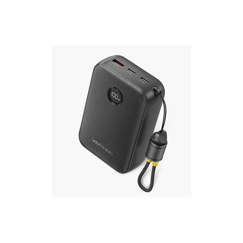 POWER BANK USB 20000MAH 22.5W/BLACK FKBB0-C VENTION POWER BANK USB 20000MAH 22.5W/BLACK FKBB0-C VENTION