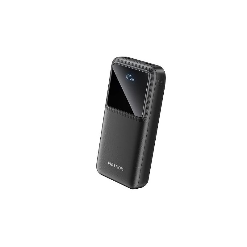 POWER BANK USB 20000MAH 22.5W/BLACK FHLB0 VENTION POWER BANK USB 20000MAH 22.5W/BLACK FHLB0 VENTION