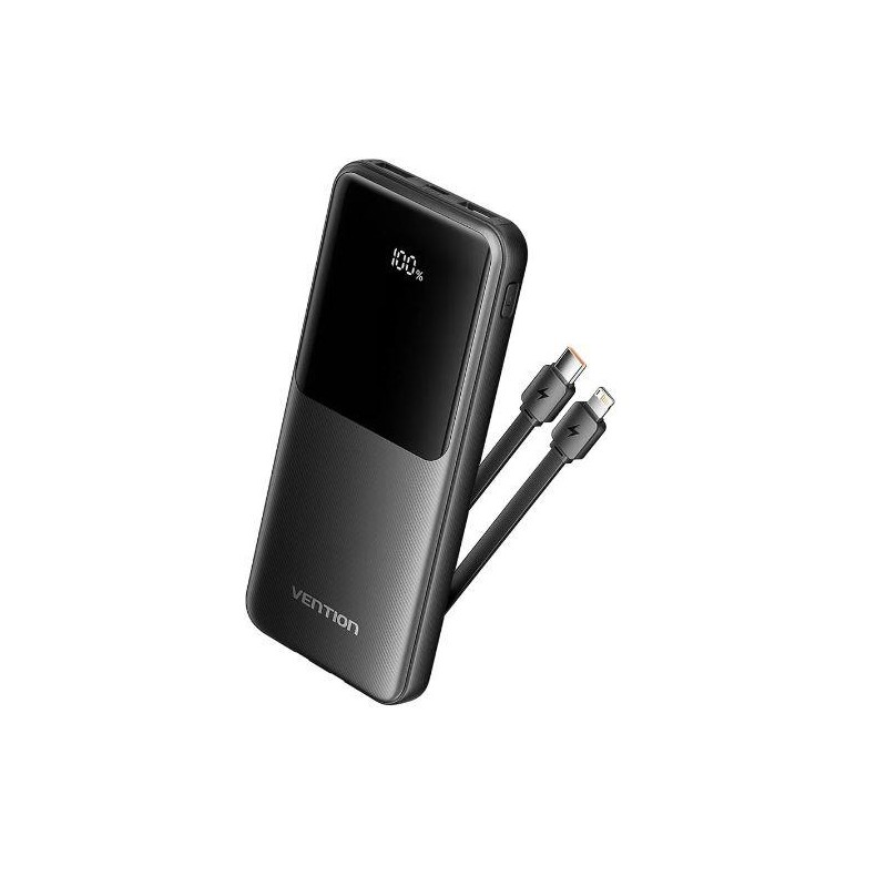 POWER BANK USB 10000MAH 22.5W/BLACK FHOB0 VENTION POWER BANK USB 10000MAH 22.5W/BLACK FHOB0 VENTION