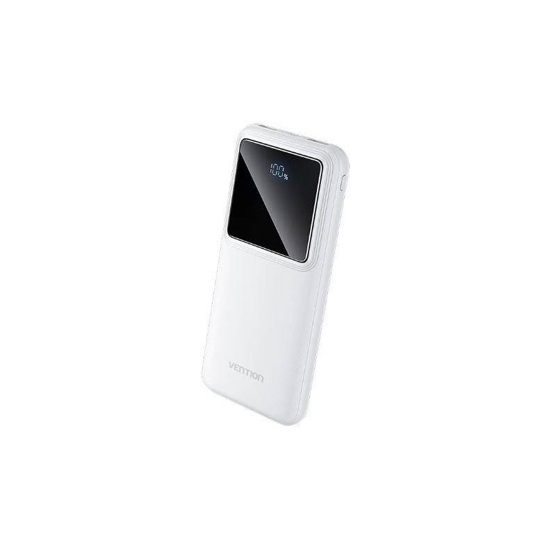 POWER BANK USB 10000MAH 22.5W/USB WHITE FHKW0 VENTION POWER BANK USB 10000MAH 22.5W/USB WHITE FHKW0 VENTION