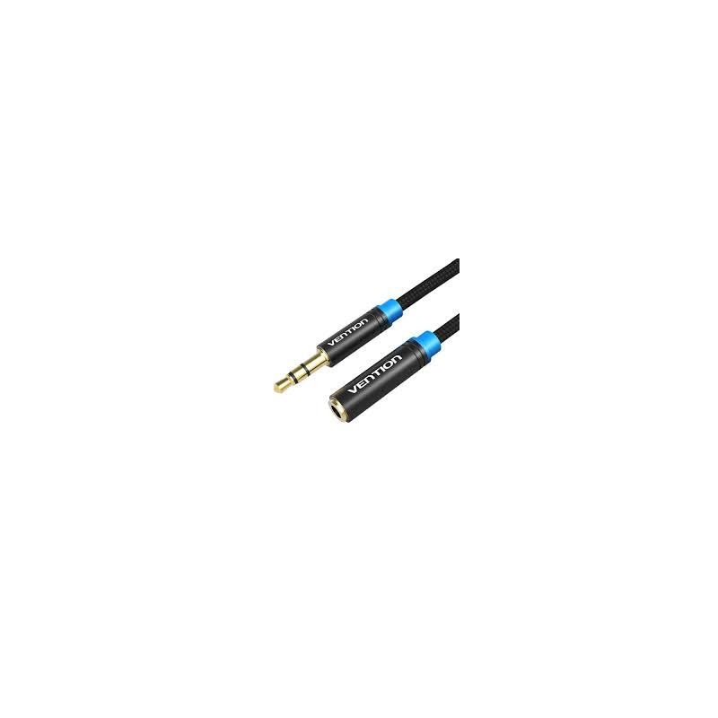 CABLE AUDIO 3.5MM/1.5M VAB-B06-B150-M VENTION CABLE AUDIO 3.5MM/1.5M VAB-B06-B150-M VENTION