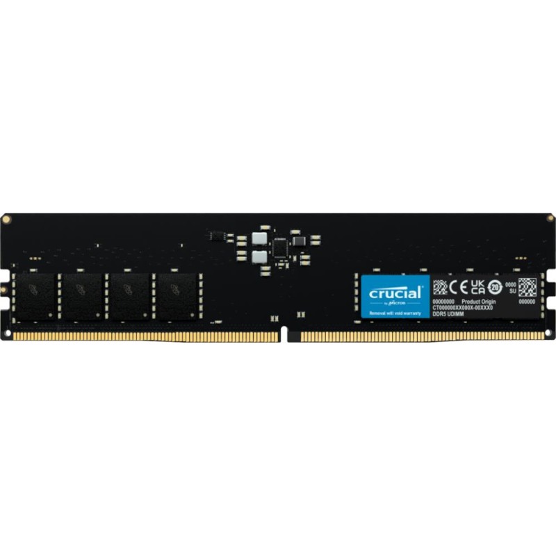 MEMORY DIMM 32GB DDR5-5600/CT32G56C46U5 CRUCIAL MEMORY DIMM 32GB DDR5-5600/CT32G56C46U5 CRUCIAL