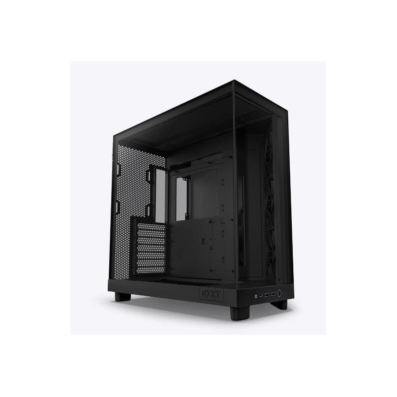 Case|NZXT|H6 Flow|MidiTower|Not included|ATX|MicroATX|MiniITX|Colour Black|CC-H61FB-01 Case|NZXT|H6 Flow|MidiTower|Not included|ATX|MicroATX|MiniITX|Colour Black|CC-H61FB-01