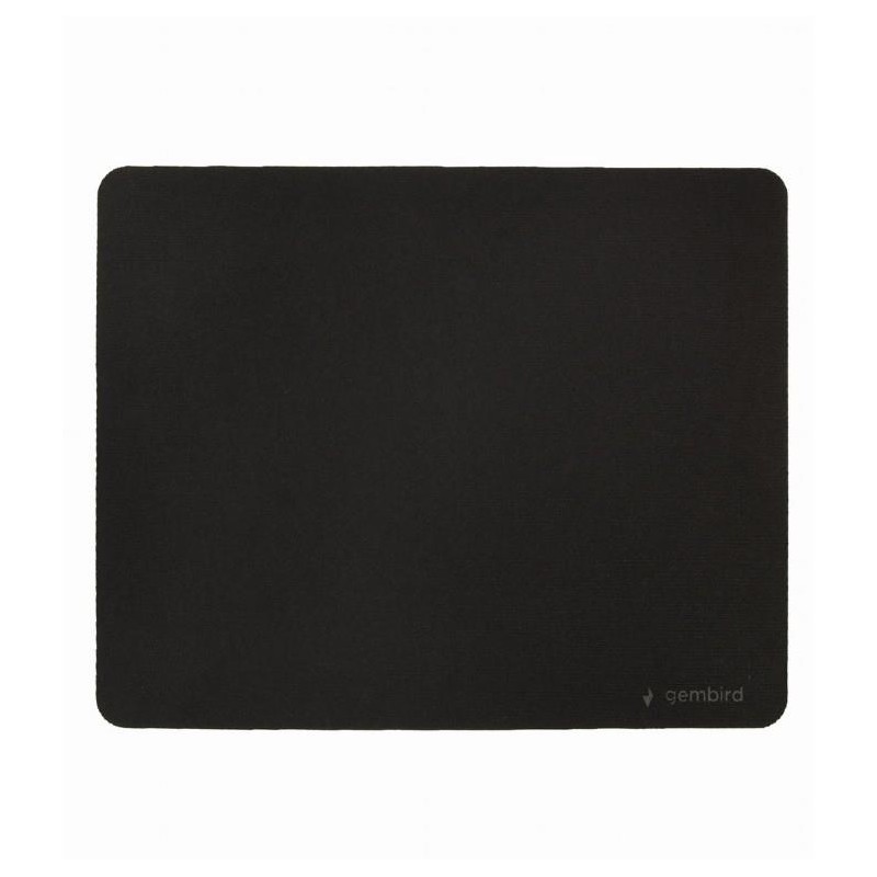 MOUSE PAD CLOTH RUBBER/BLACK MP-S-BK GEMBIRD