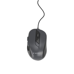 MOUSE USB OPTICAL BLACK/GREY/MUS-6B-01-BG GEMBIRD