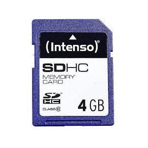 MEMORY SDHC 4GB C10/3411450 INTENSO