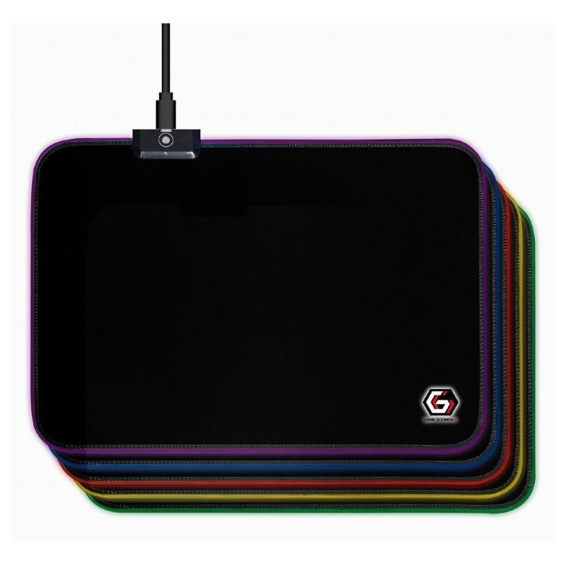 MOUSE PAD GAMING LED MEDIUM/MP-GAMELED-M GEMBIRD