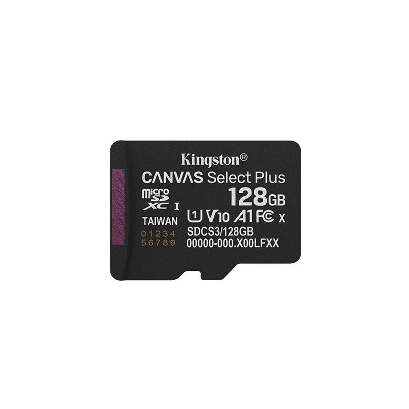 MEMORY MICRO SDXC 128GB UHS-I/SDCS3/128GBSP KINGSTON