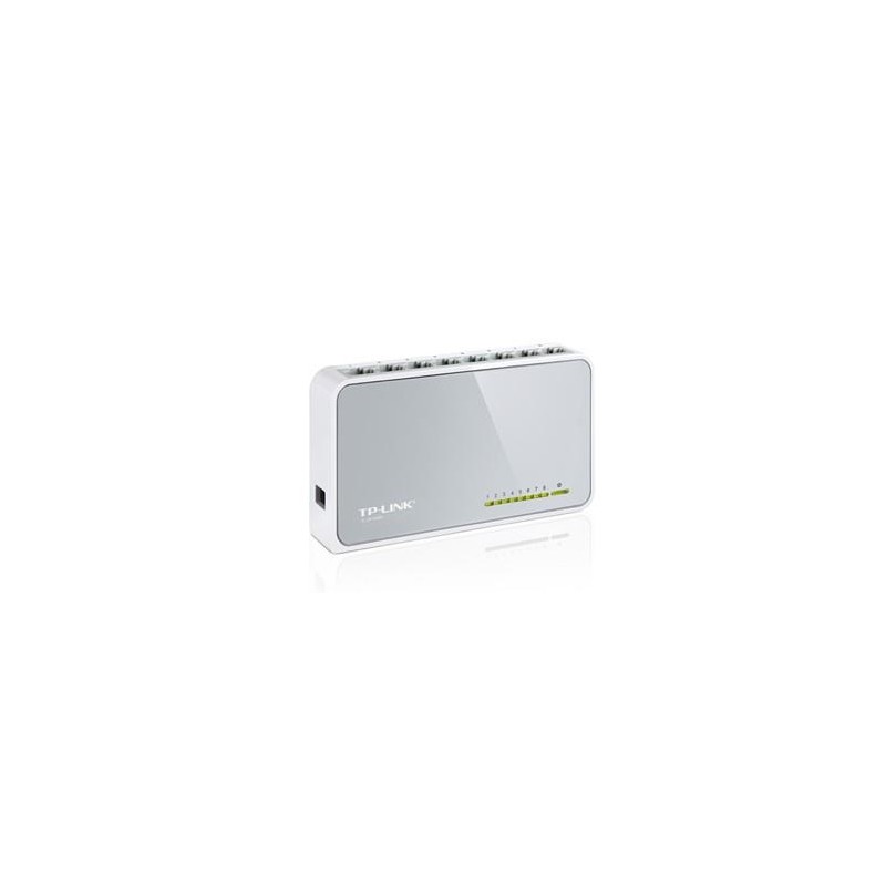 Switch|TP-LINK|8x10Base-T / 100Base-TX|TL-SF1008D