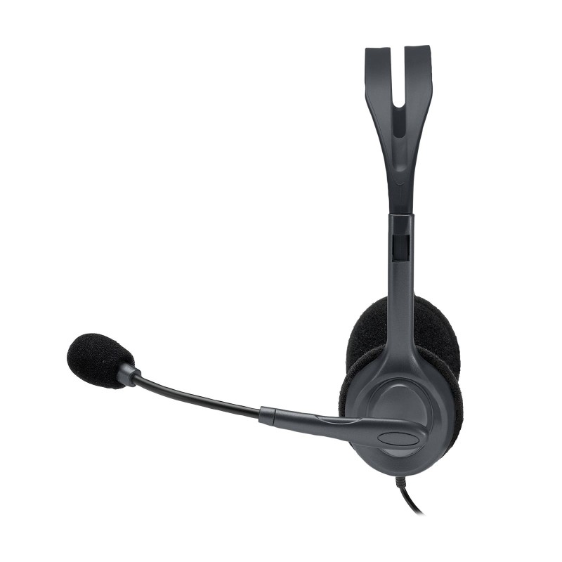 HEADSET STEREO H111/GREY 981-000593 LOGITECH