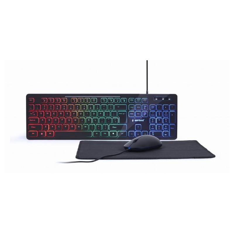 KEYBOARD +MOUSE USB ENG/KBS-UML-01 GEMBIRD