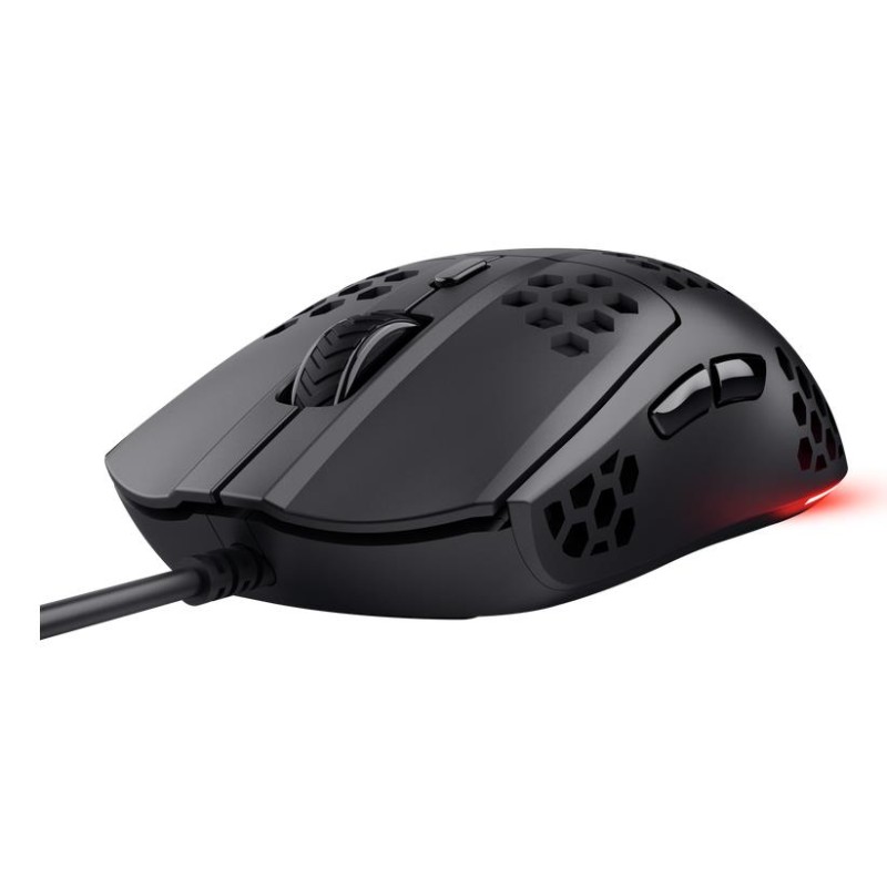 MOUSE USB OPTICAL GXT928 HELOX/LIGHTWEIGHT BLK 25306 TRUST