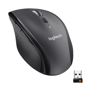 MOUSE USB LASER WRL M705/BLACK 910-006034 LOGITECH