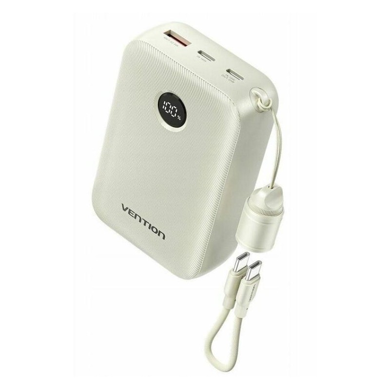 POWER BANK USB 20000MAH 22.5W/BEIGE FKBN0-C VENTION