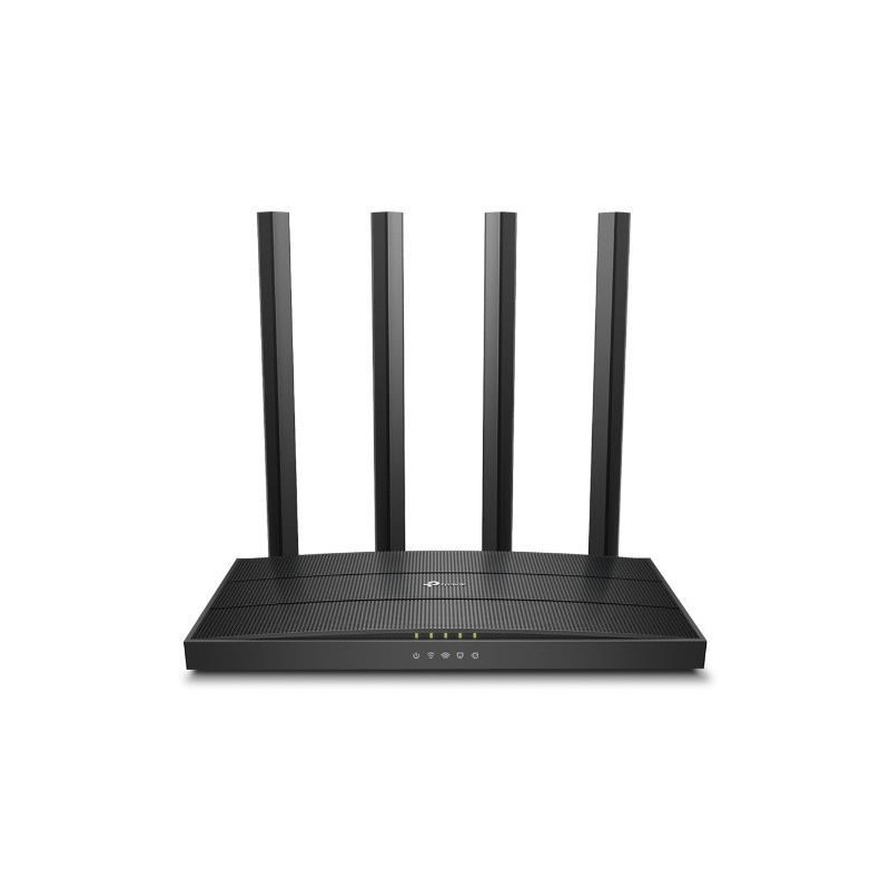 Wireless Router|TP-LINK|Wireless Router|1200 Mbps|Wi-Fi 5|1 WAN|4x10/100/1000M|Number of antennas 4|ARCHERC6