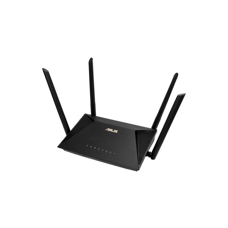 Wireless Router|ASUS|Wireless Router|1800 Mbps|Wi-Fi 6|USB|1 WAN|3x10/100/1000M|Number of antennas 4|RT-AX53U