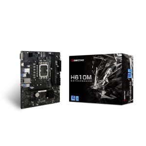 Mainboard|BIOSTAR|Intel H610|LGA1700|Micro-ATX|Memory DDR5|Memory slots 2|H610MHDD5