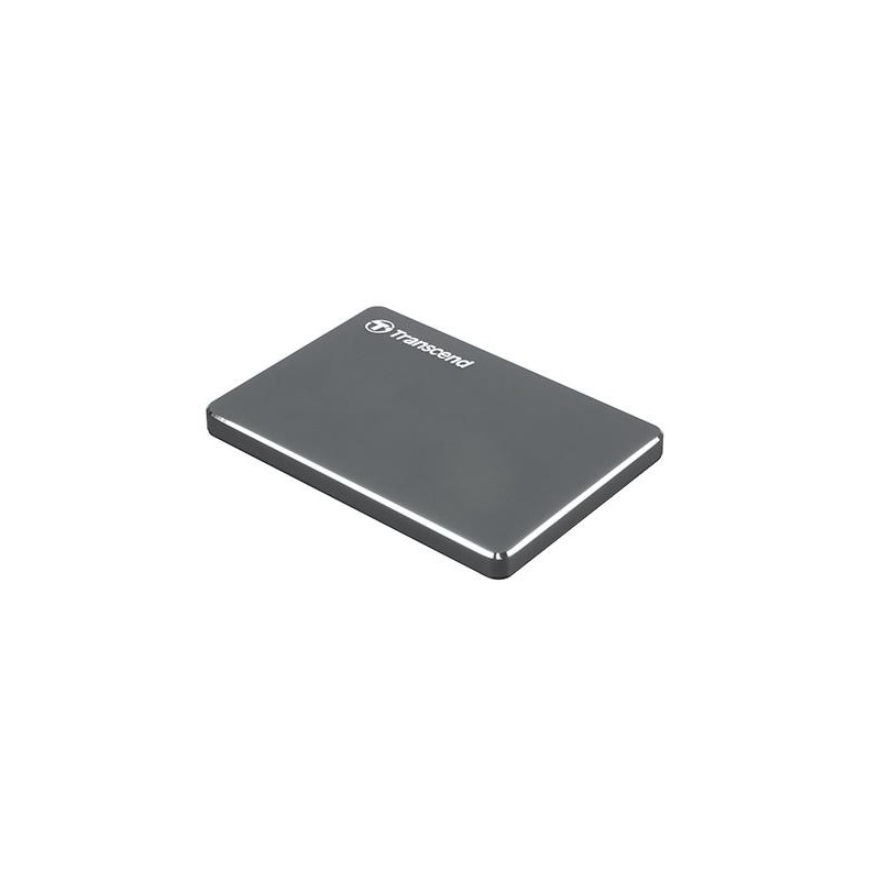 External HDD|TRANSCEND|StoreJet|1TB|USB 3.1|Colour Iron Grey|TS1TSJ25C3N