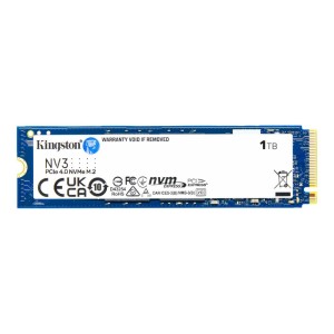 SSD|KINGSTON|NV3|1TB|M.2|PCIE|NVMe|3D NAND|Write speed 4000 MBytes/sec|Read speed 6000 MBytes/sec|TBW 320 TB|MTBF 200000 hours|S