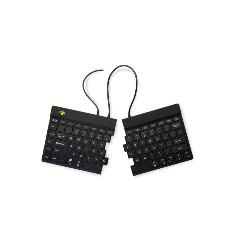 KEYBOARD SPLIT BREAK V2 ENG/BLACK RGOSP-USWIBL R-GO TOOLS