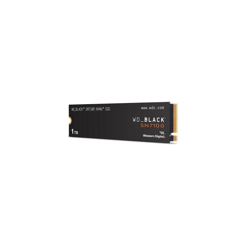 SSD|WESTERN DIGITAL|Black SN7100|1TB|M.2|PCIe Gen4|NVMe|3D TLC|Write speed 6900 MBytes/sec|Read speed 7250 MBytes/sec|WDS100T4X0