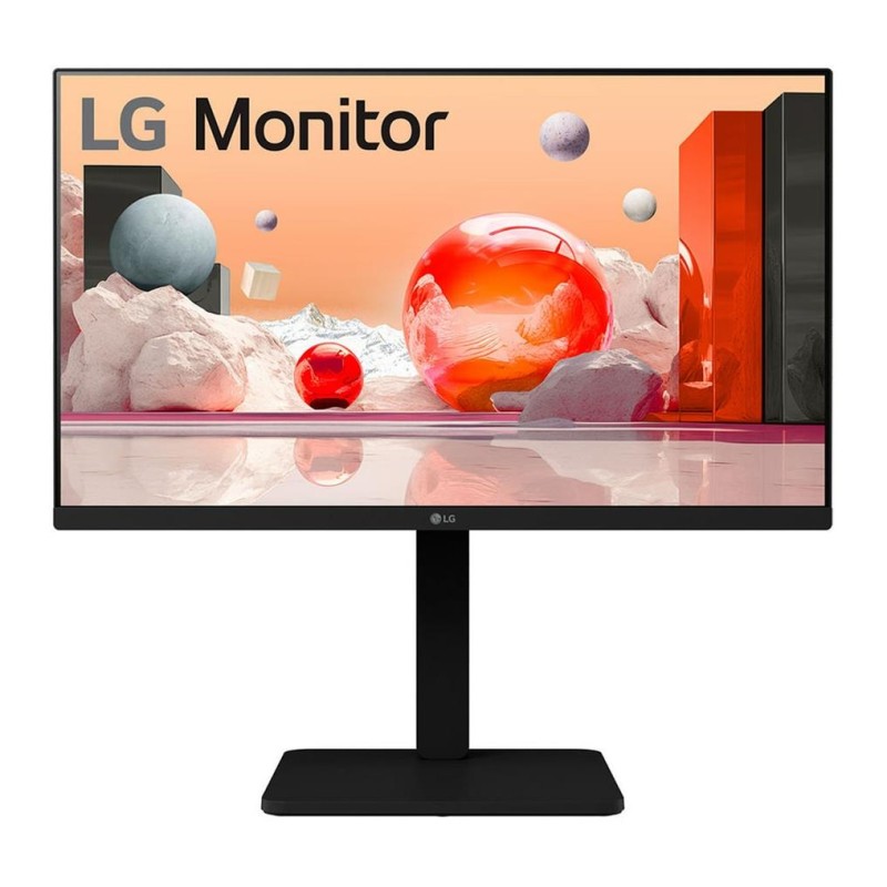 LCD Monitor|LG|24BA550-B|24"|Panel IPS|1920x1080|16:9|100 Hz|Matte|5 ms|Speakers|Swivel|Pivot|Height adjustable|Tilt|Colour Blac