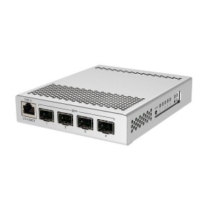 Switch|MIKROTIK|1x10Base-T / 100Base-TX / 1000Base-T|4xSFP+|PoE ports 1|CRS305-1G-4S+IN